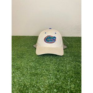 Vintage Florida Gators hat cap strap back new cream 90s mens unisex football